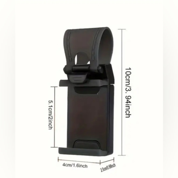 BIG BOOM® Universal Car Steering Wheel Bike Clip Mount Holder for Cellphone Pink - Picture 7 of 13